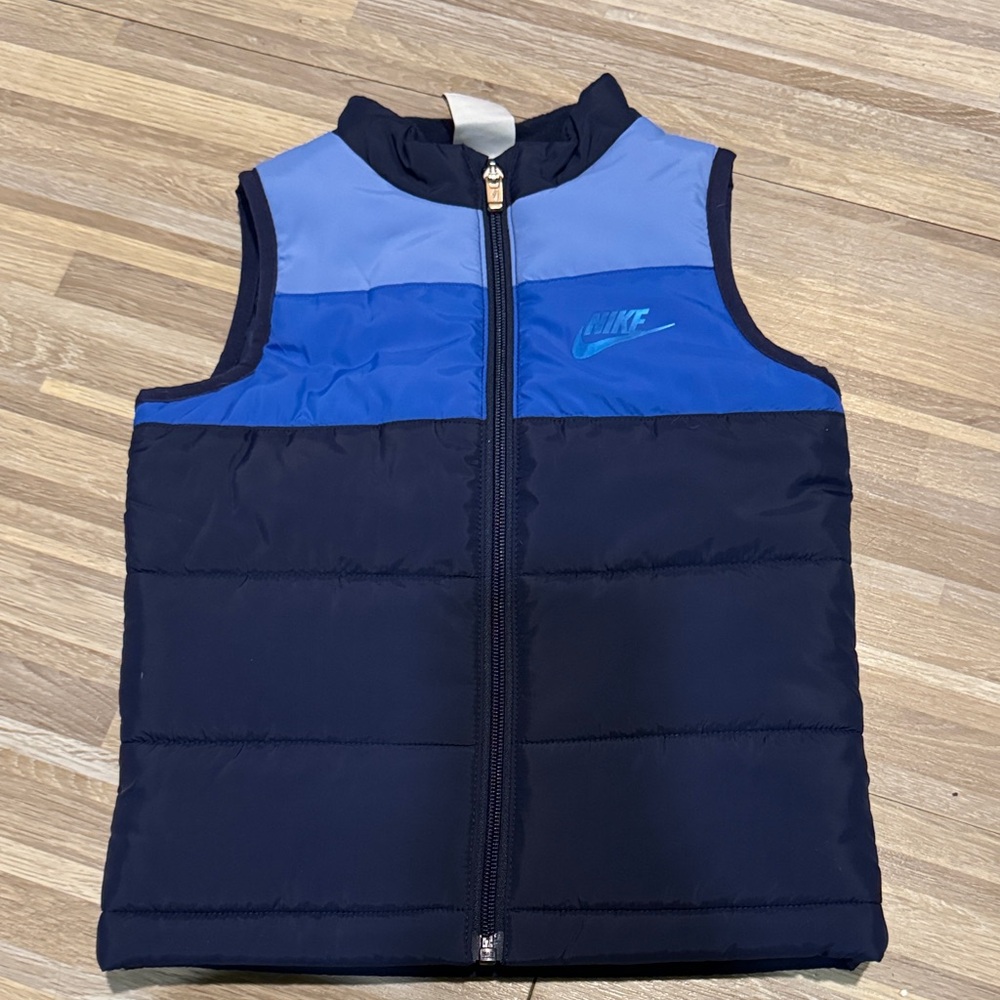 Nike Two-Tone Blue and Black Vest 4T